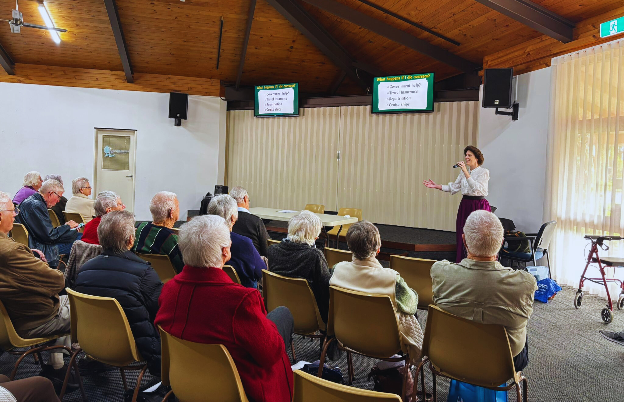 Community consultation and discussion session